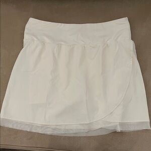 CALIA by Carrie Underwood Asymmetrical Cream Skirt